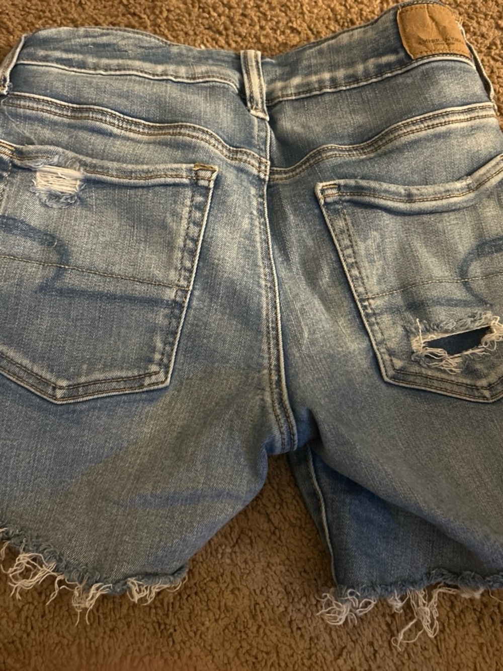 American Eagle Outfitters Light Blue Stretch Denim Jeans - Picture 3 of 3